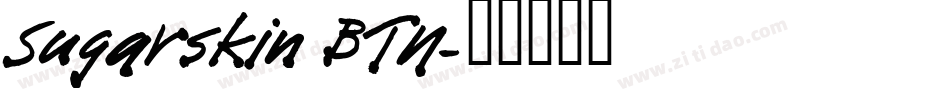 Sugarskin BTN字体转换